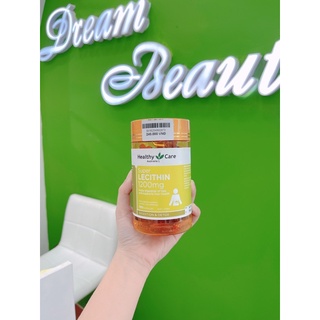Mầm đậu nành Healthy Care Supper Lecithin 1200mg của Úc