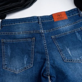 Quần Jean Nam - Quần Bò Nam VERATINO Vải Cao Cấp Không Phai Màu Xanh | BigBuy360 - bigbuy360.vn