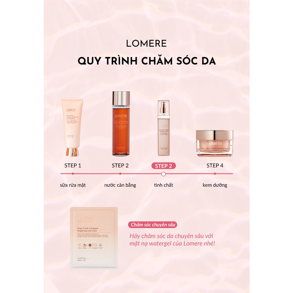 Tinh chất dưỡng trắng, mờ nám Lomere Prime Truffle Cell Repair Brightening Serum - Hàn Quốc chính Hãng