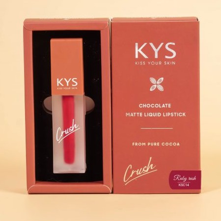 Son kem KYS Chocolate Crush ĐỎ NHUNG KSC14 – RUBY RUSH