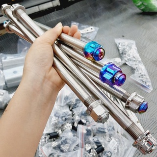 1 Cặp cốt tán bánh trước + sau Ex150, Ex155, Winner, Raider, Satria, Sonic, Wave, Sirius, Jupiter,....
