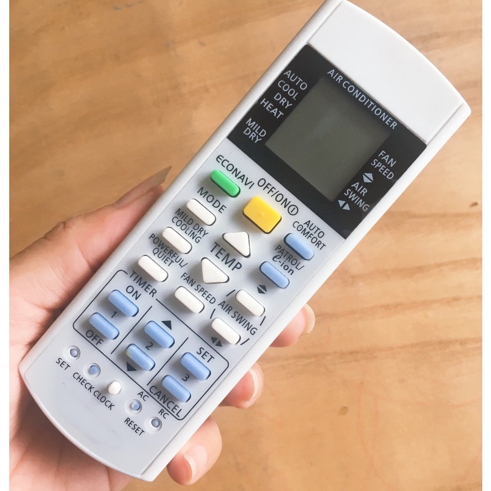 Remote máy lạnh Panasonic đa năng [TẶNG PIN] Điều khiển điều hòa Panasonic đa năng