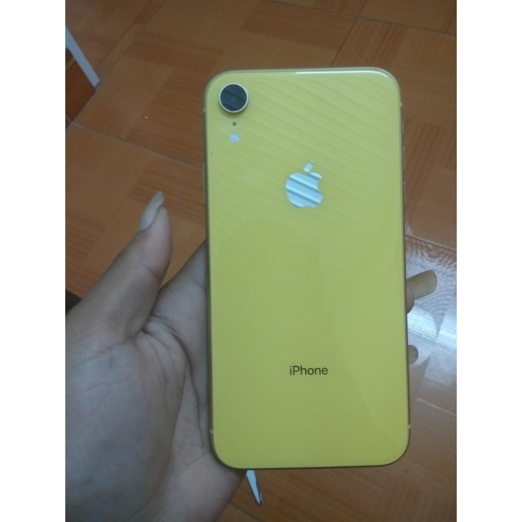 [Chính hãng] Điện thoại Iphone Xr like new zin keng 64gb màu vàng 99%