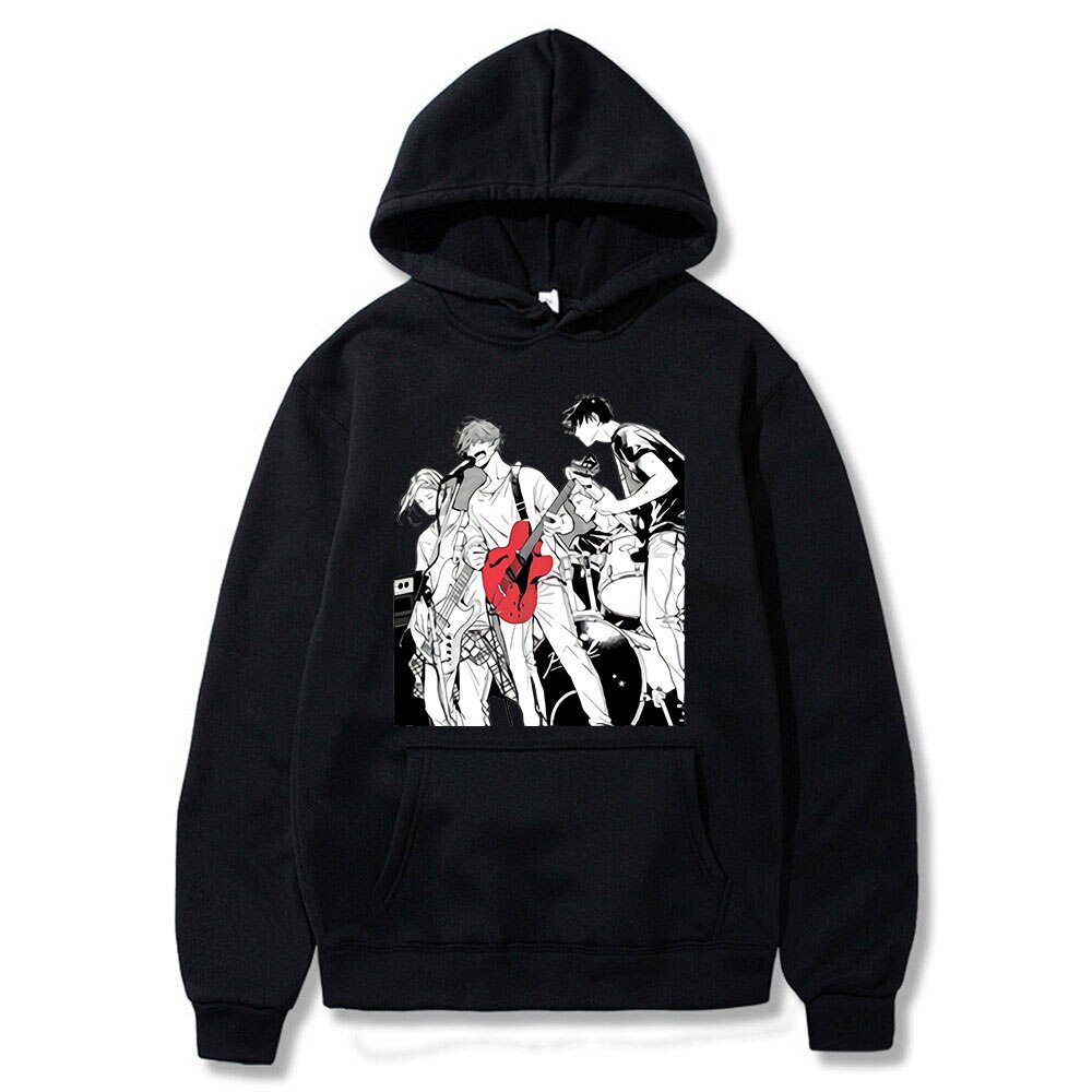 Áo Hoodies Có Nón Dài Tay In Hình Anime