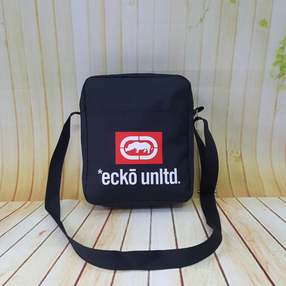 [FREESHIP❤️] Túi đeo chéo nam nữ in logo ECKO size 26cm vừa ipad T021 | BigBuy360 - bigbuy360.vn