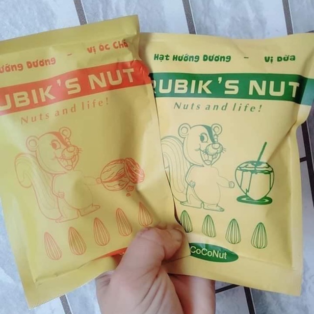 Hướng dương Rubik’s Nut 50g vị dừa