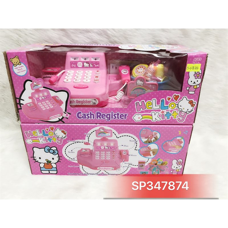 Máy tính tiền siêu thị Hello Kitty DN700-KT (hộp)