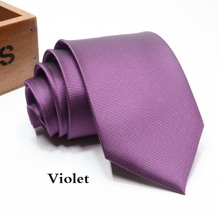 Cà vạt tùy chọn màu sắc 8cm thời trang công sở cho nam