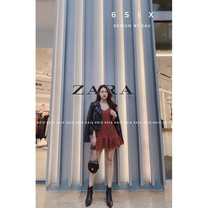 Khoác da đai liền - 3 màu Đen, Trắng, Vàng