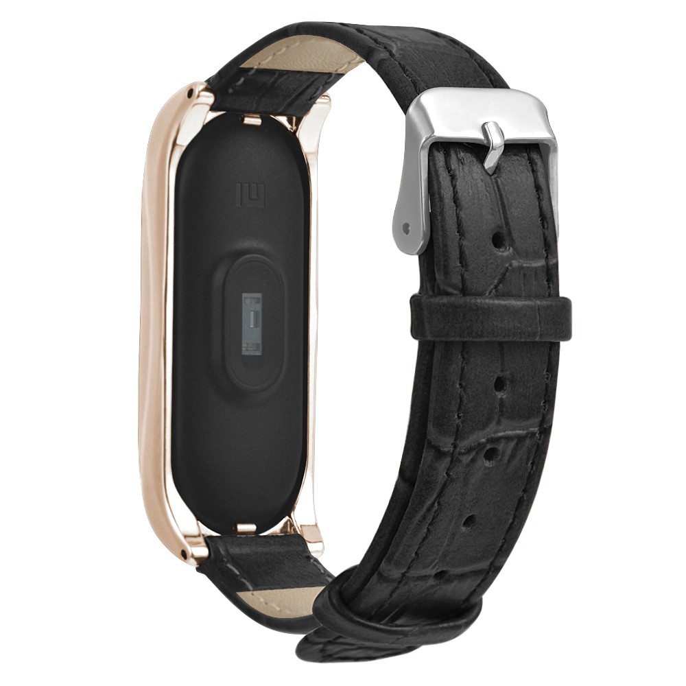 Dây Da Thay Thế Cho Đồng Hồ Thông Minh Xiaomi Mi Band 7 6 5 NFC 4 / 3