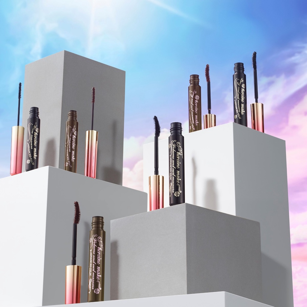 Mascara Kissme Làm Dày Và Cong Mi Màu Đen , Đen Bóng, Đen Tuyền 6g | Hasaki | Sản Phẩm Chính Hãng