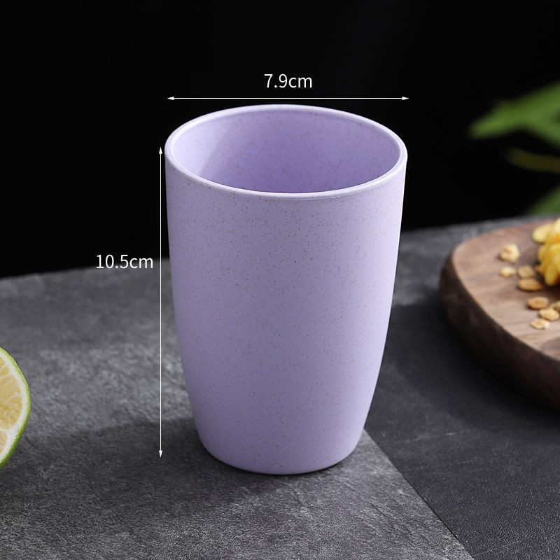 Cốc đựng nước bằng lúa mạch giản đơn đa năng tiện lợi dành cho gia đình