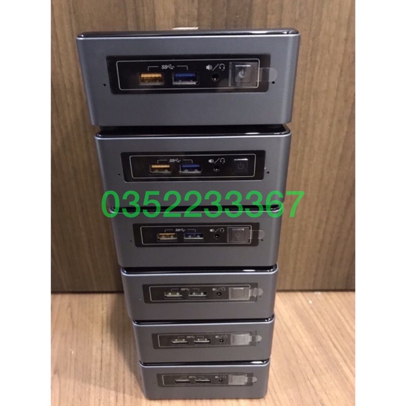 Intel NUC J3455, Ram 4G, SSD 120G, HDMI xem phim 4K