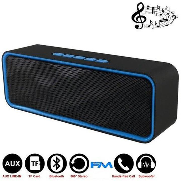 (RẺ VÔ ĐỐI) Loa Bluetooth SunTek SC211 Âm Bass Cực Đỉnh Cao, Sống Động