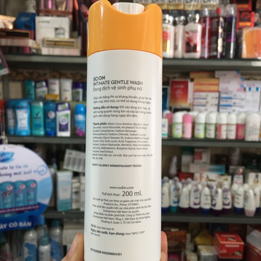 Dung dịch vệ sinh phị nữ Scion Feminine Wash 200ml