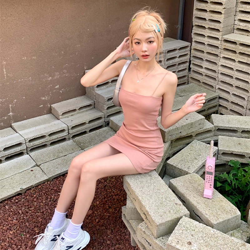 Đầm Ôm Body Hai Dây Quyến Rũ Dành Cho Nữ