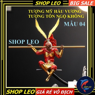 Tượng tôn ngộ không (mẫu mới) - Tượng Mỹ hầu Vương - Tề thiên đại thánh - trang trí nhà cửa - Phong thủy