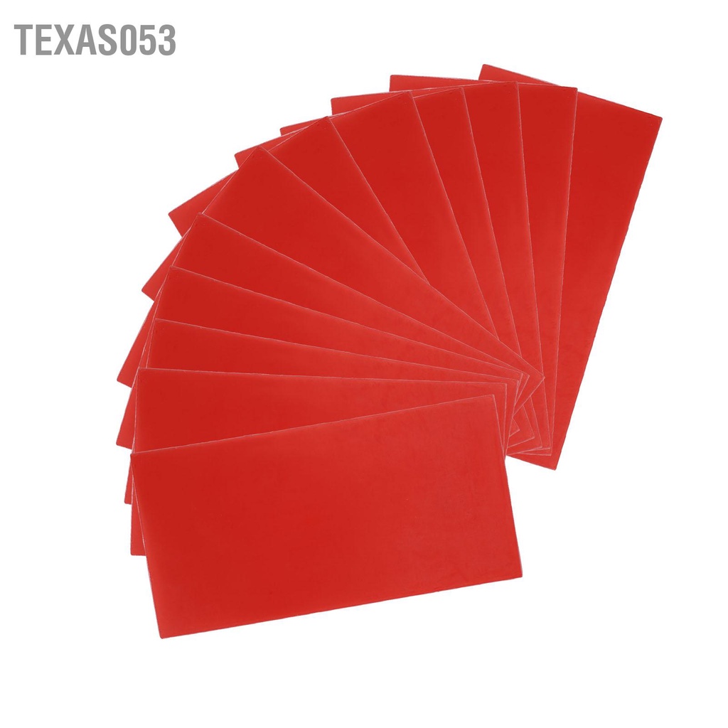 Texas053 15 cái Tấm Sáp Nha Khoa Độ Dày 1.5mm Phụ Trợ cho Răng Giả