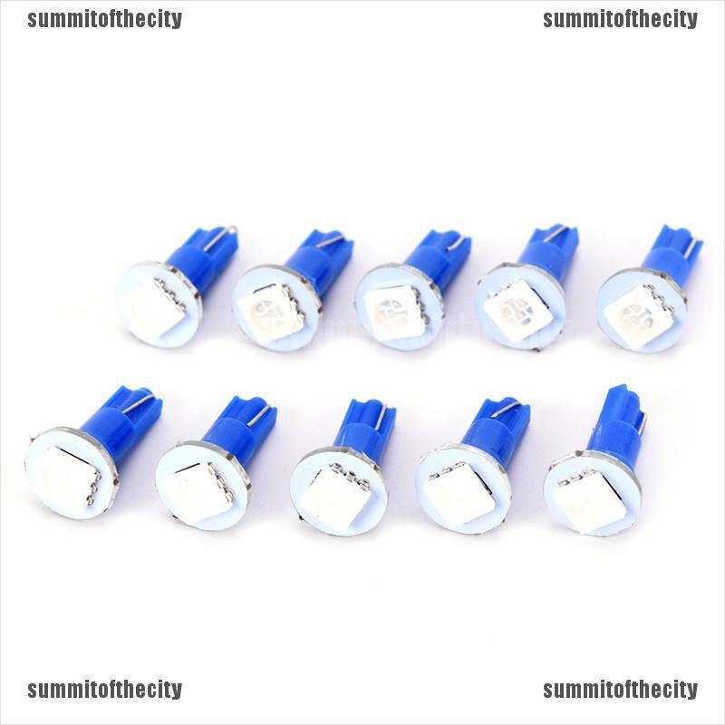 Set 10 Đèn LED T5 5050 TRANG Trí Nội Thất Xe Ô Tô