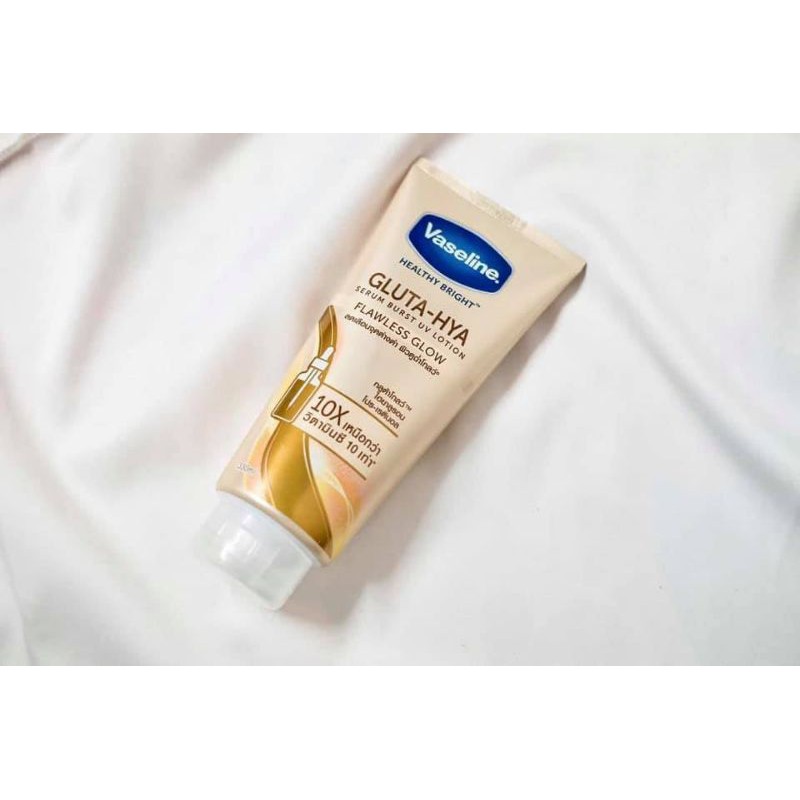 &lt;DATE T1, T3/2023&gt; VASELINE GLUTA-HYA LOTION - KEM DƯỠNG TRẮNG SÁNG TOÀN THÂN HỊÊU QUẢ GẤP 10 LẦN