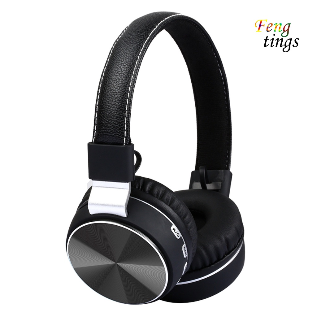 【FT】Foldable Bluetooth 5.0 Wireless Heavy Bass Stereo Sport Headphone for Phone/PC