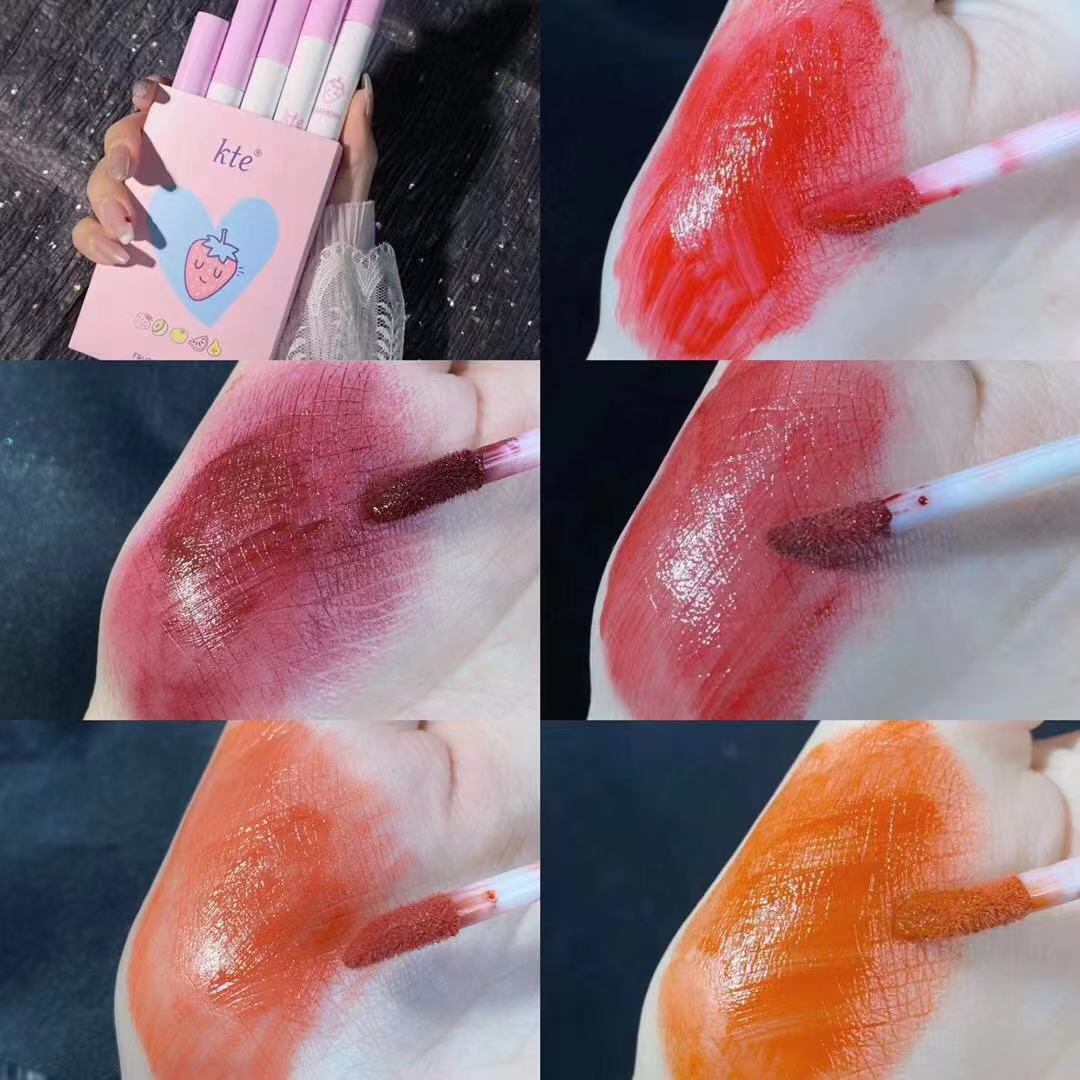 [Hàng mới về] Set 5 Thỏi Son Dưỡng Ẩm Lâu Trôi Tiện Dụng | BigBuy360 - bigbuy360.vn