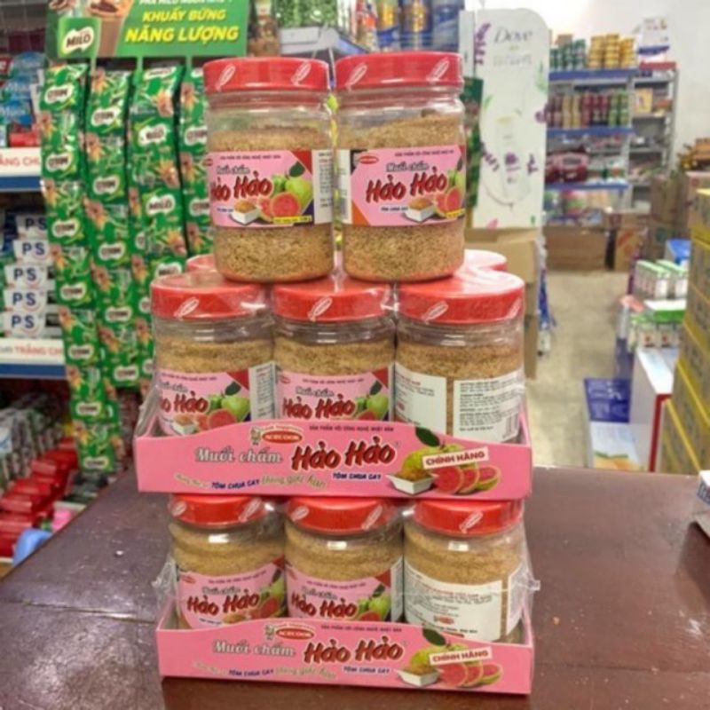 Muối chấm hảo hảo tôm chua cay lọ 120g