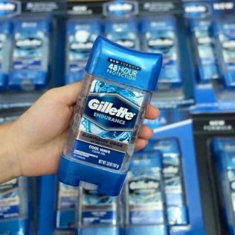 LĂN KHỬ MÙI NAM GILLETTE ENDURANCE COOL WAVE CLEAR GEL