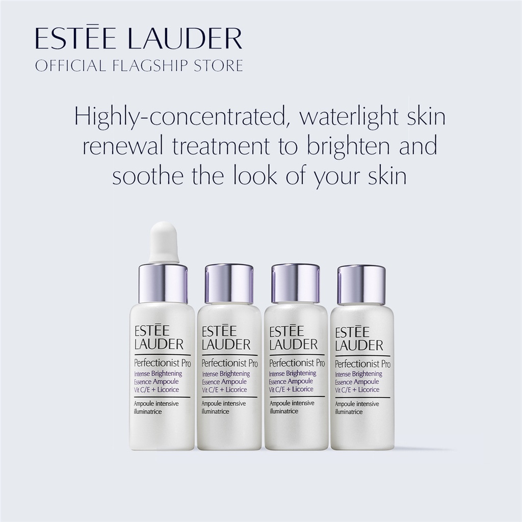 Estee Lauder Tinh Chất Dưỡng Trắng Cấp Tốc Perfectionist Pro Intense Brightening Essence Ampoule VitC/E + Licorice 10ML