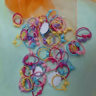 Cột tóc. Set 5cột nơ . Họa tiết cho bé xinh xinh