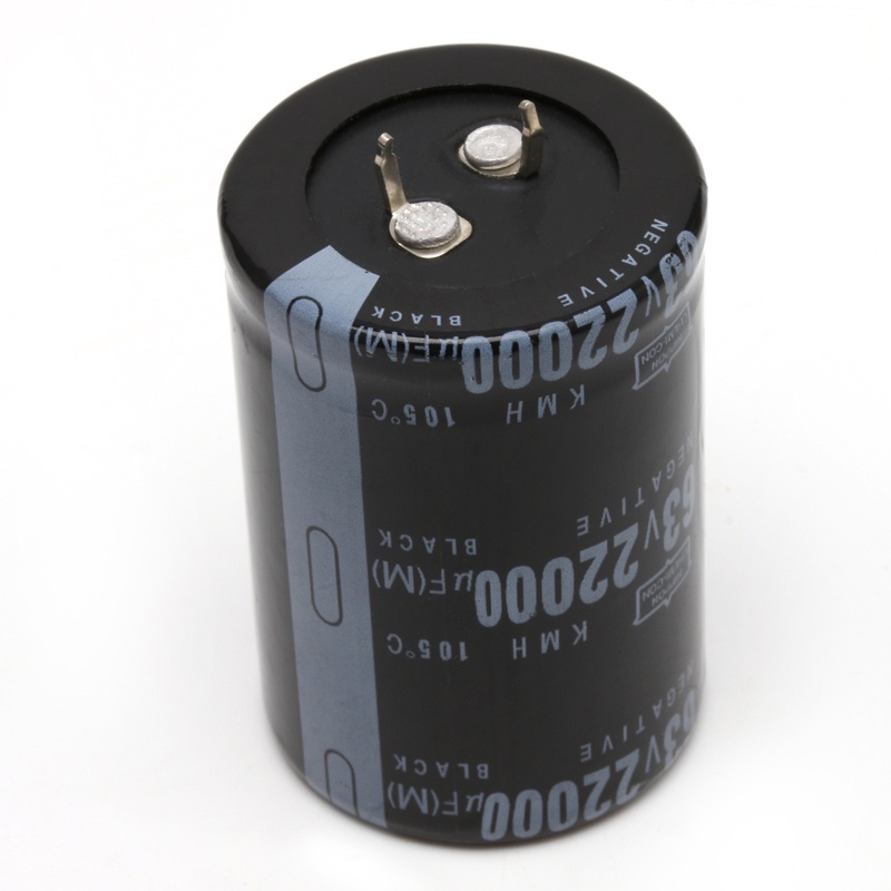 Tụ Điện Nhôm 22000UF 63V 105 Chuyên Dụng°Ống Xi Lanh Hình Trụ 35x50mm Chuyên Dùng