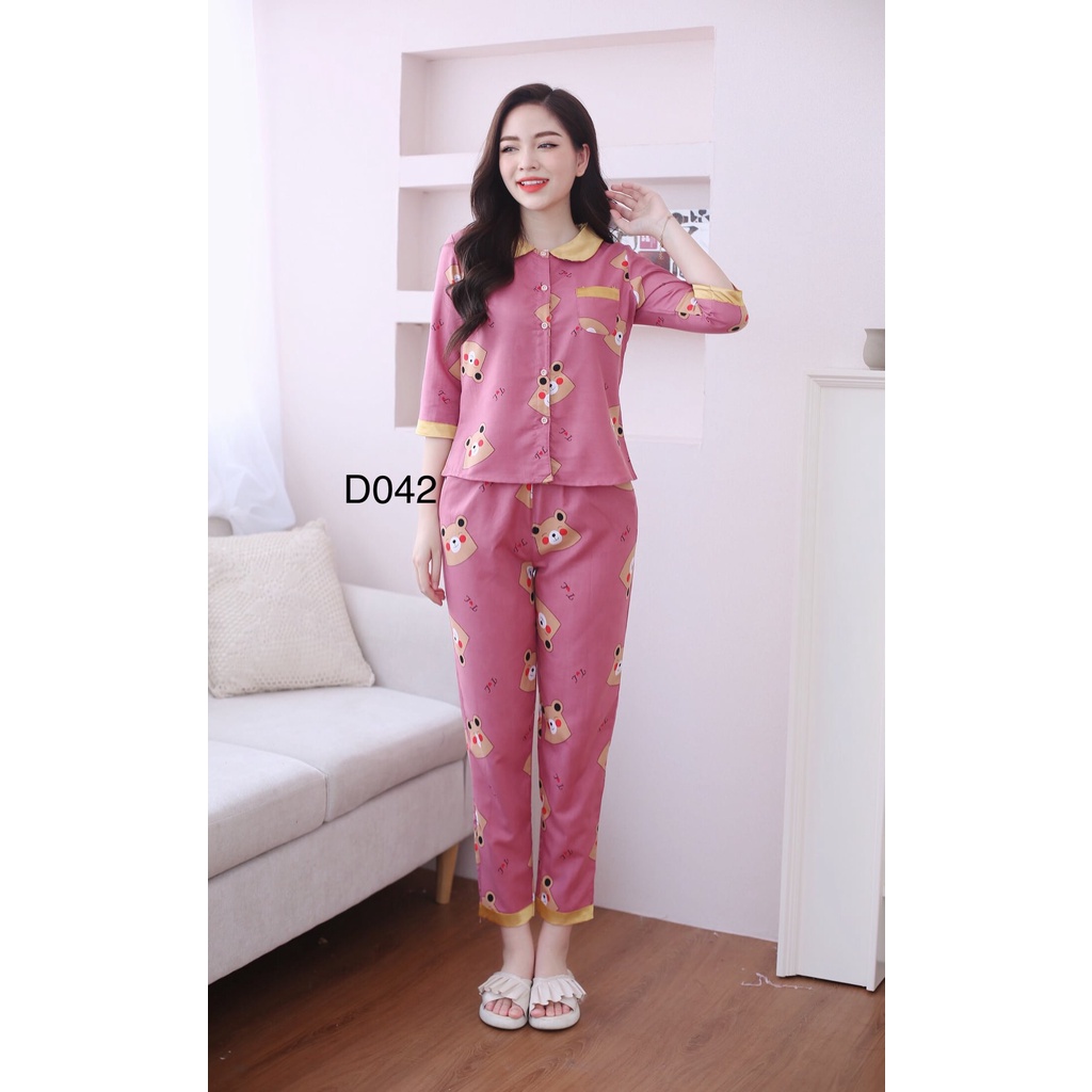 Quần áo nữ,đồ bộ mặc nhà,đồ ngủ đẹp,bộ đồ mặc sau sinh chất kate thái rẻ đẹp,mã D025 và D015 | BigBuy360 - bigbuy360.vn