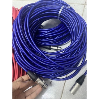 Dây tín hiệu canon 2 đầu đực cái dây Liton chống nhiễu dài 10-20m