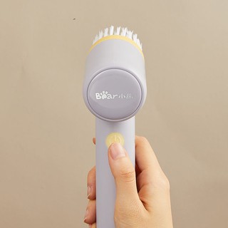 gấu bàn chải điện không dây cầm tay nhà bếp làm sạch phòng tắm sàn gạch men rửa chén bát đĩa lau kính tạo tác