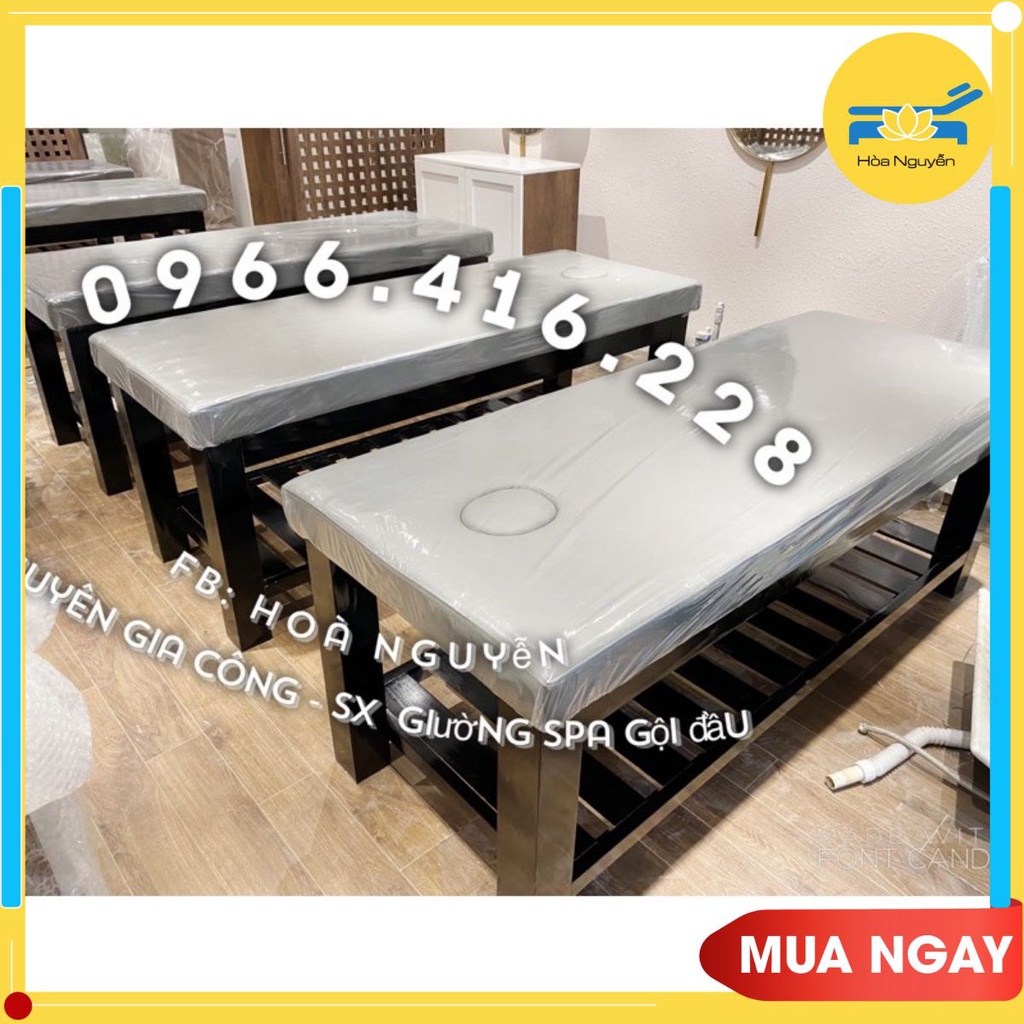 GIƯỜNG GỖ SPA