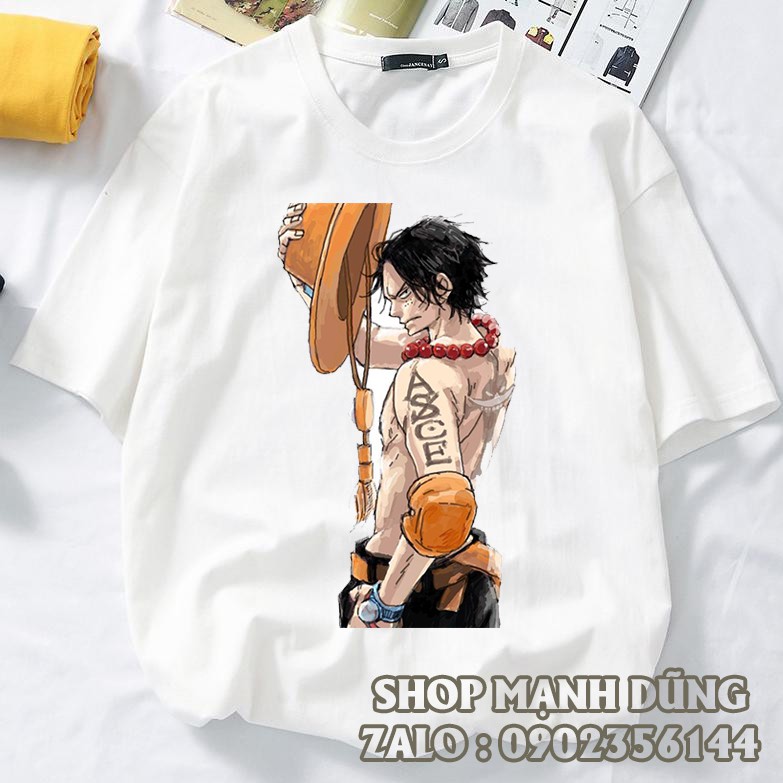 18 Mẫu áo thun One Piece Portgas D.ace - in theo yêu cầu