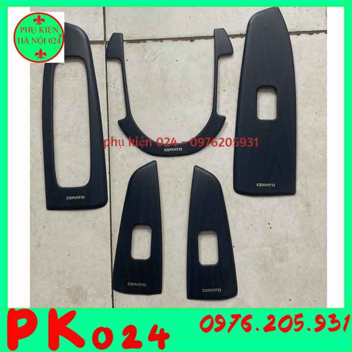 [Cerato Vân Đá] Bộ Ốp Nội Thất Vân Đá Cerato 2019 2020 Nhựa ABS