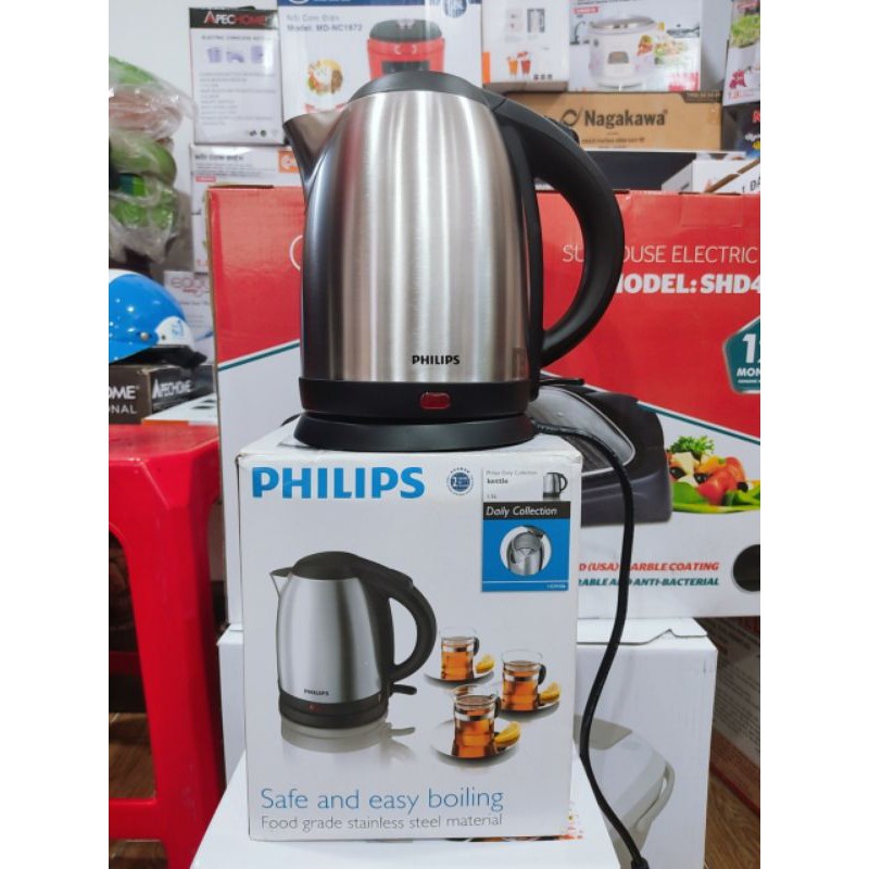 Bình đun siêu tốc Philips HD9306 ( Dung tích 1.5L)