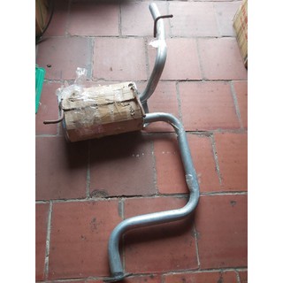 ống xả matiz 2 đoạn cuối / bầu pô giảm thanh matiz