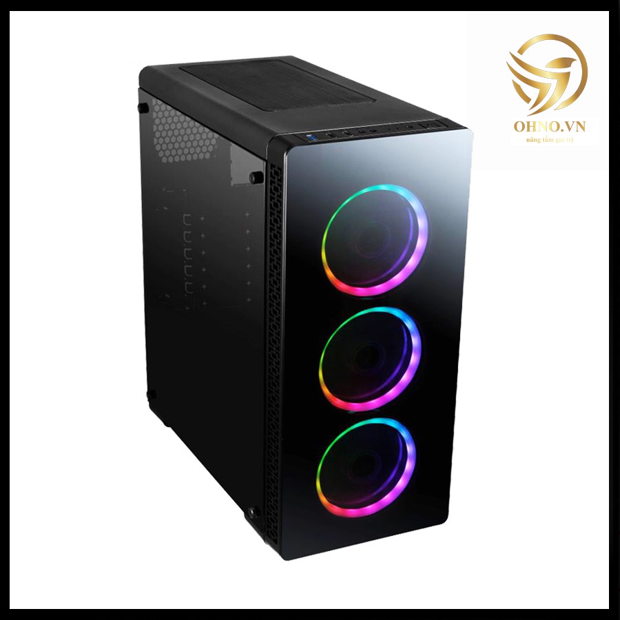 Vỏ Case Máy Tính PC AAP K01 Gaming Vỏ Case Thùng Máy Tính Mặt Kính Cường Lực Trong Suốt - OHNO VIỆT NAM | BigBuy360 - bigbuy360.vn