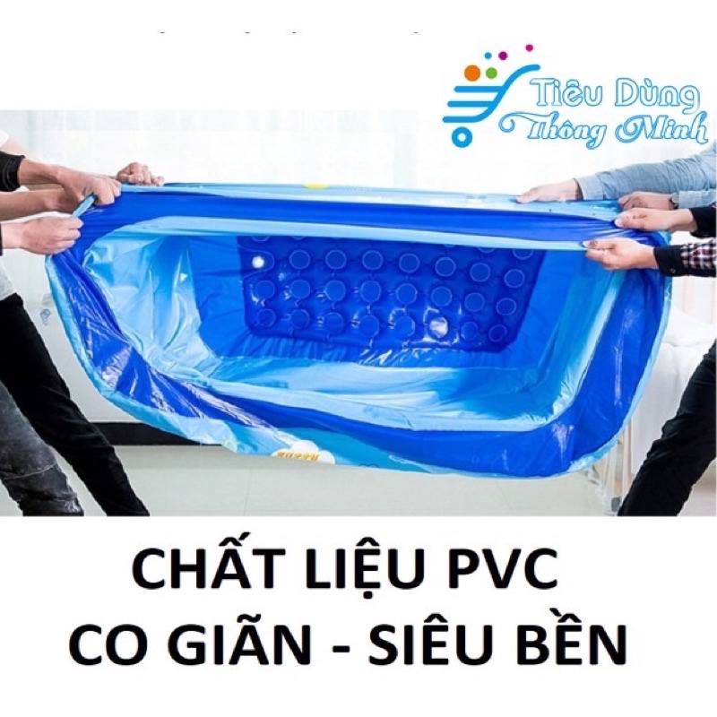 BỂ BƠI PHAO CHO BÉ (1,5m-1,8m-2,1m-3 tầng) TẶNG KÈM BƠM ĐIỆN