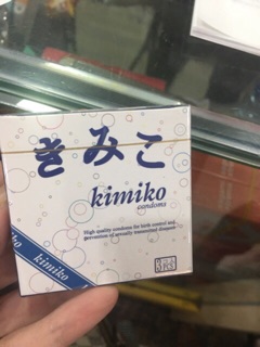 Bao cao su Kimiko siêu mỏng  (hộp 3 chiếc )