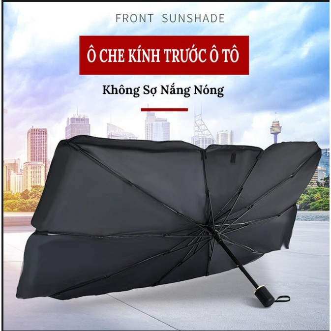 Ô Che Nắng Kính Lái Xe Ô Tô Cao Cấp – Bảo Vệ Nội Thất Ô Tô – Dù Che Nắng Kính Lái Xe Hơi – Chống Tia UV