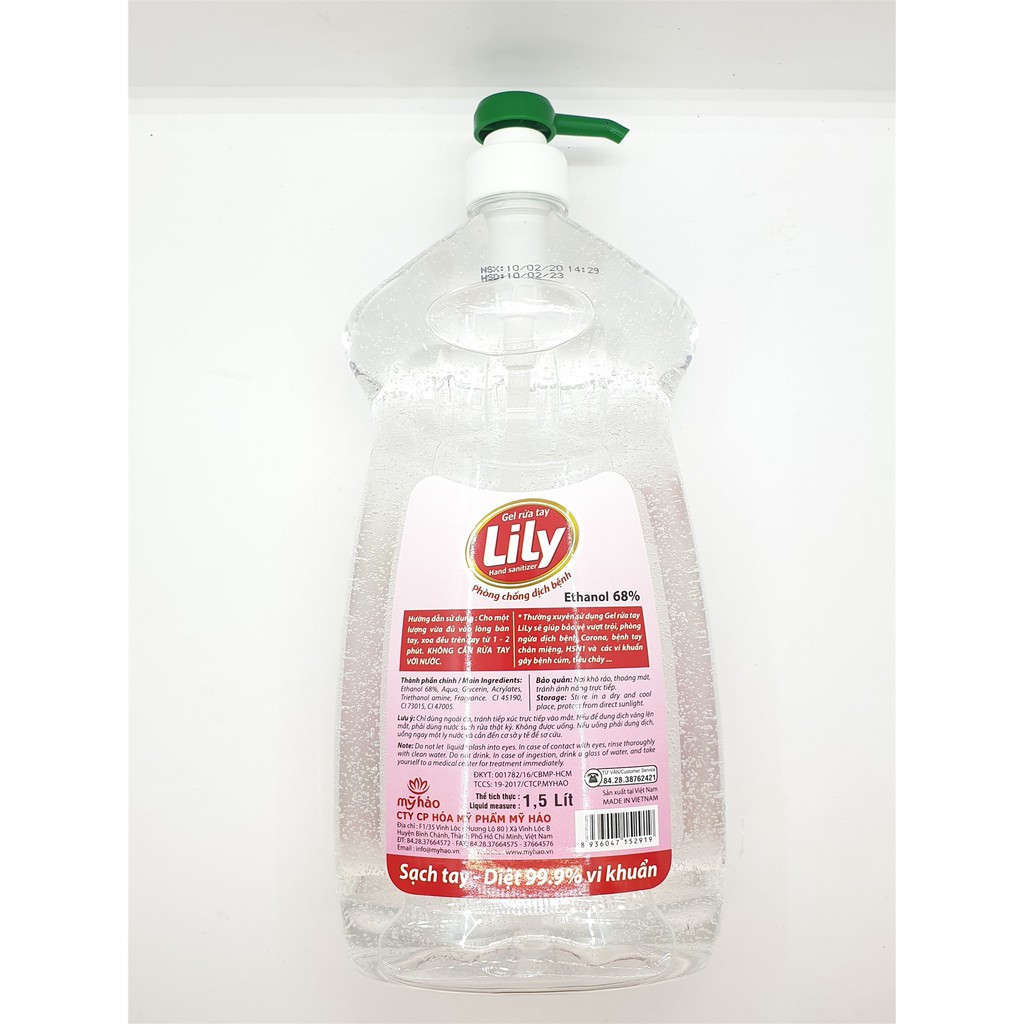Gel Rửa Tay Khô LiLy (Mỹ Hảo)
