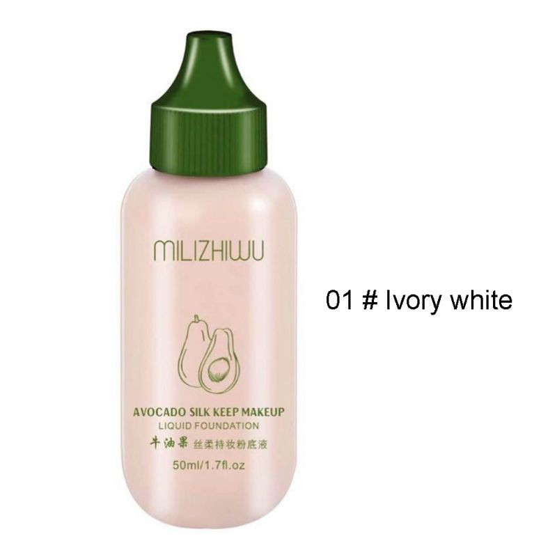 [Hàng mới về] Kem nền dạng lỏng che khuyết điểm màu lì tự nhiên lâu trôi 50ml | BigBuy360 - bigbuy360.vn