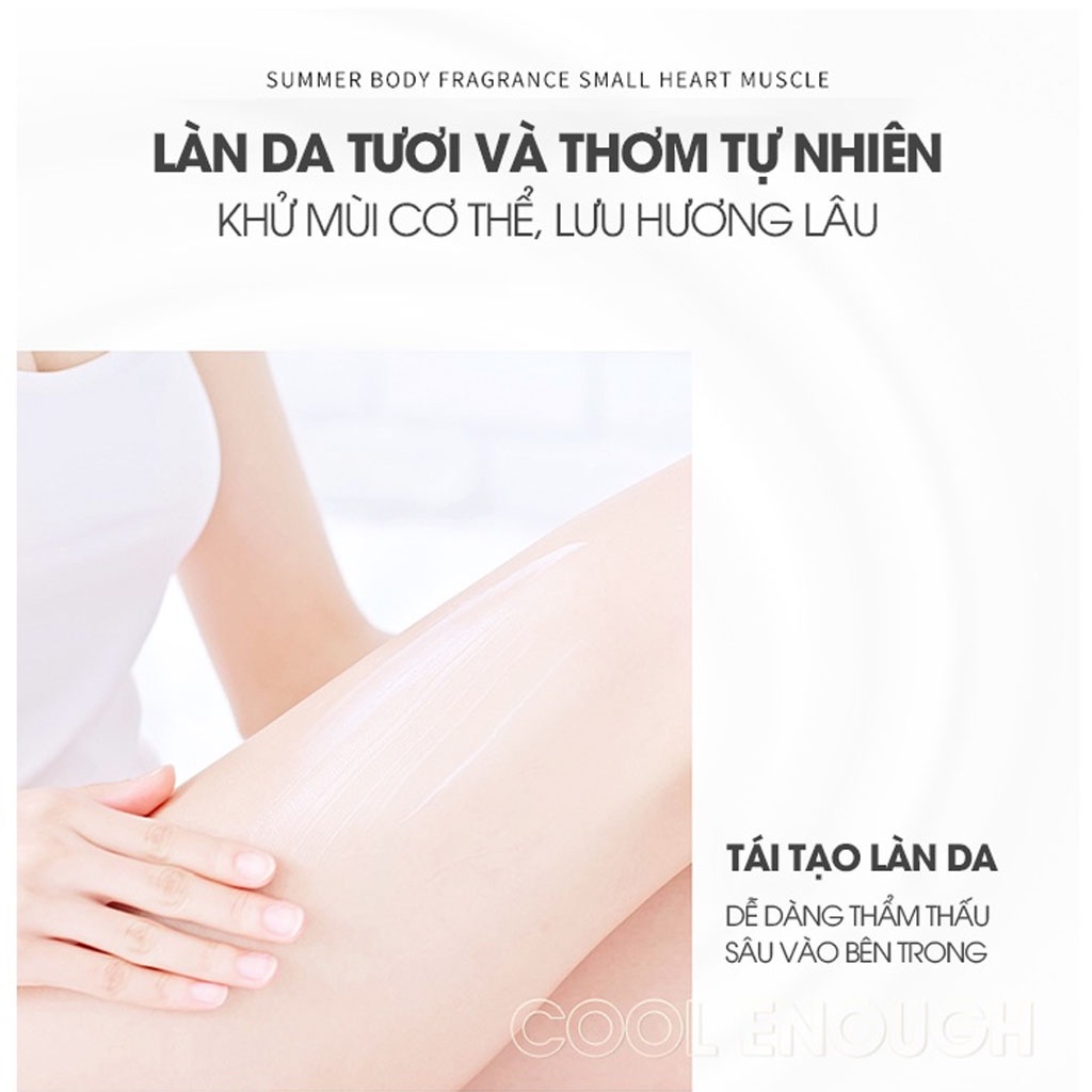 Combo Sữa Dưỡng Thể, Sữa Tắm Dưỡng Trắng Niacinamide 500ml Hương Quyến Rũ, VANCY