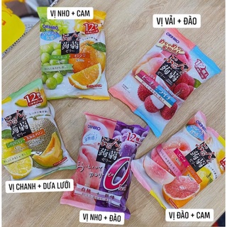 Thạch trái cây Orihio Nhật Bản 240g