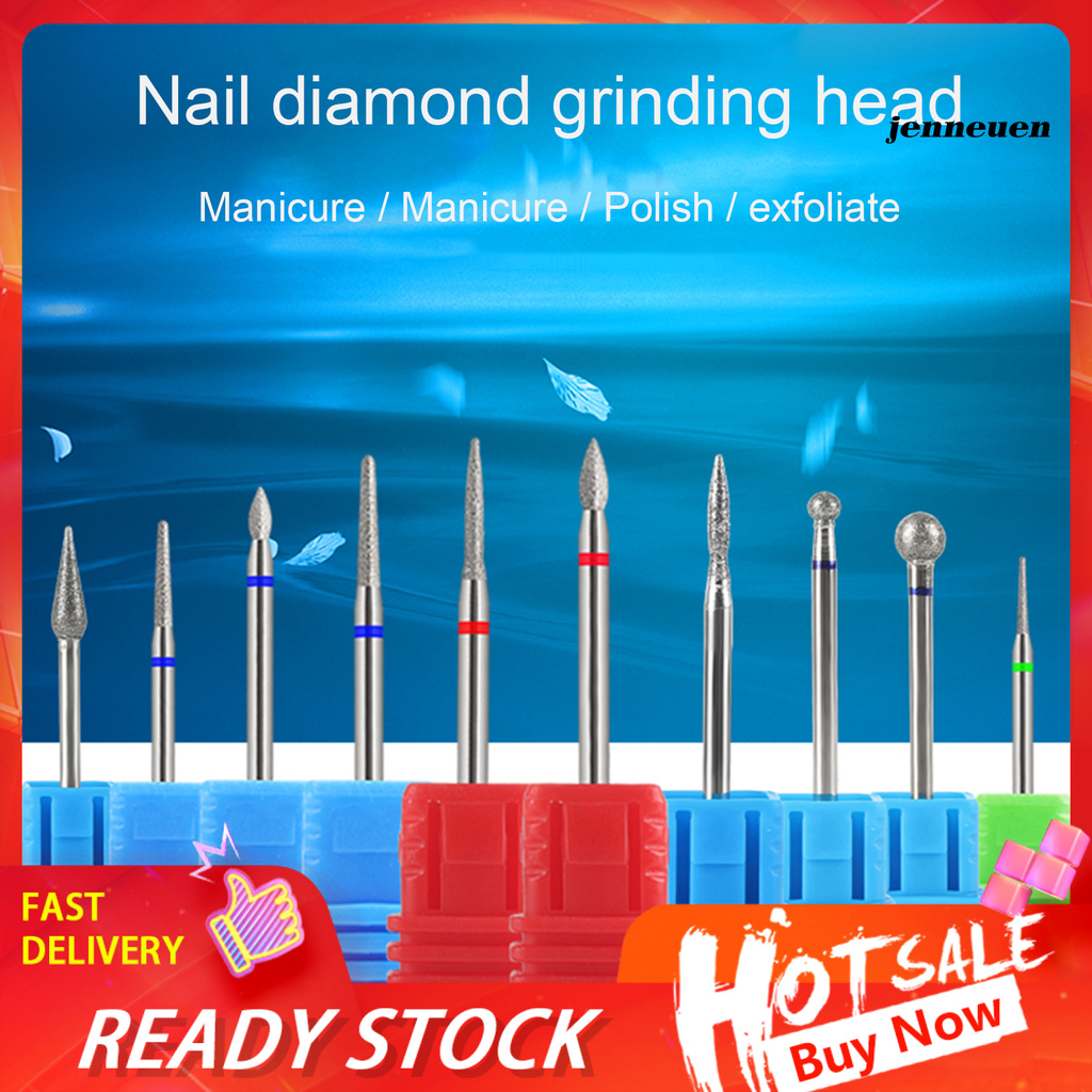 [Hàng mới về] Mũi mài đánh bóng làm móng nghệ thuật cho máy mài móng điện tiện dụng