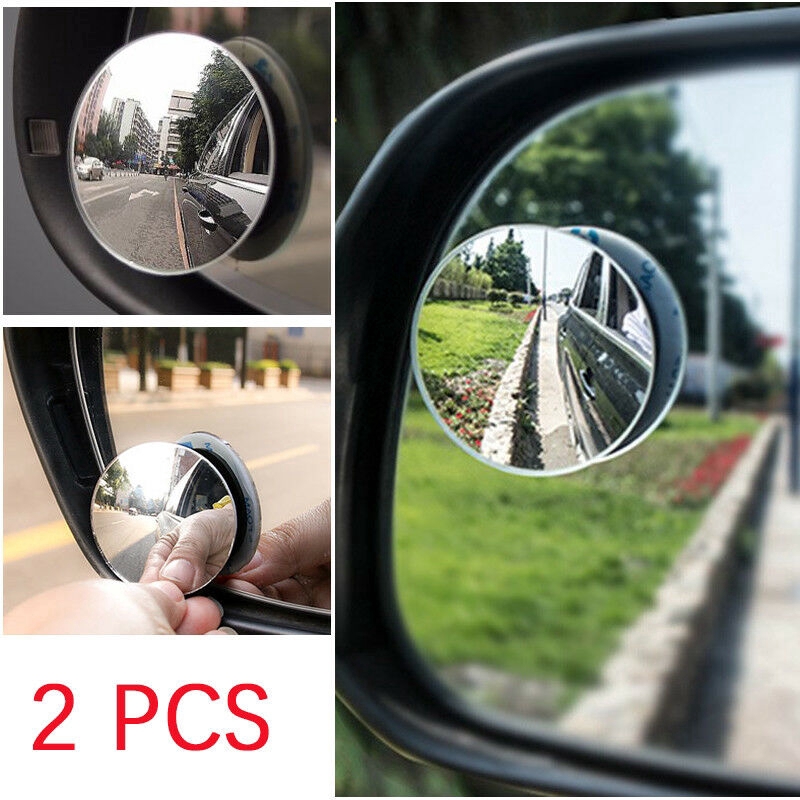 Cặp gương chiếu hậu dạng gương lồi nhìn góc rộng 360° nhìn điểm mù tiện dụng cho ô tô xe máy