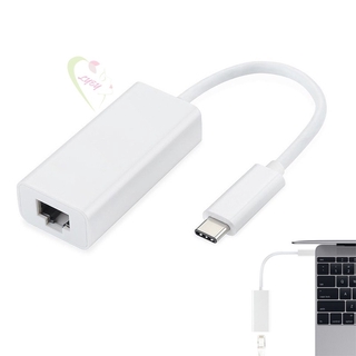Cáp chuyển đổi mạng lan Usb-C/Type-C sang Rj45 cho laptop táo type C